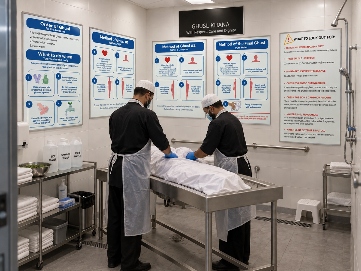 Ghusl Mayyit Posters